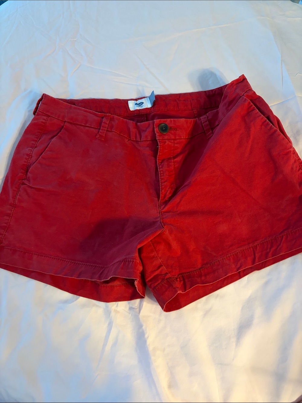 Old Navy Red Women's Jean-Style Shorts